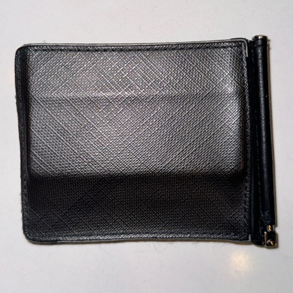 Burberry check print mens thin clip wallet - Picture 3 of 8